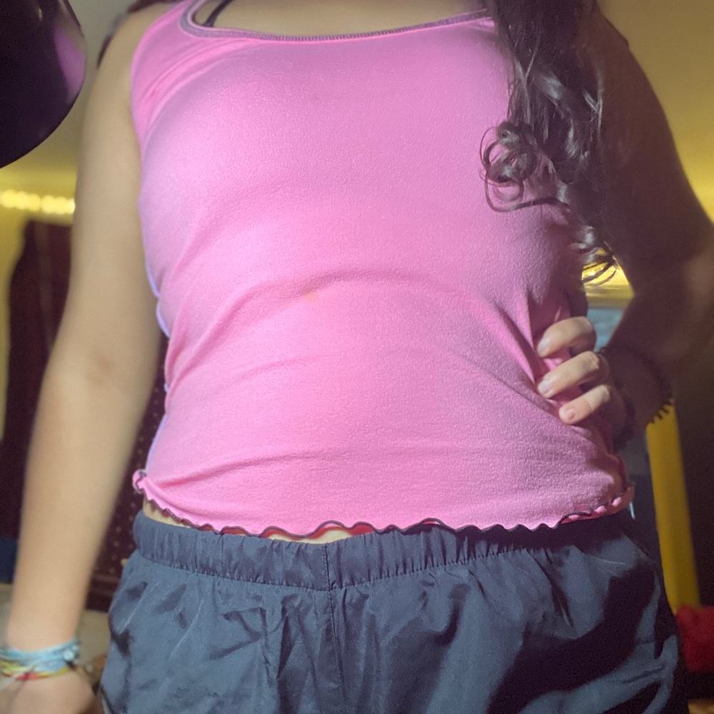 vintage different colored tank top.